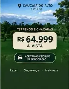 Lote/Terreno à venda, 500m² no Altos de Caucaia (Caucaia do Alto), Cotia