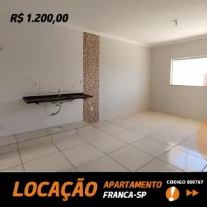 Apartamento com 2 Quartos para alugar, 64m² no Residencial Ana Dorothéa, Franca
