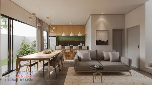 Casa de Condomínio com 3 Quartos à venda, 192m² no Água Verde, Curitiba