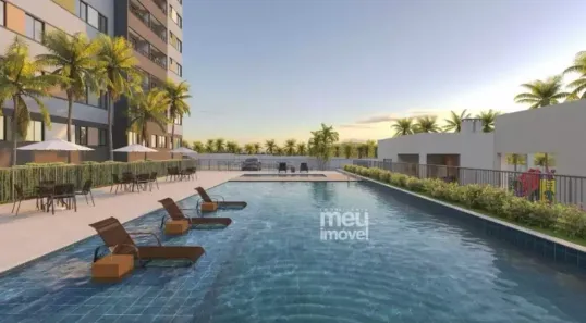 Apartamento com 1 Quarto à venda, 43m² no Recanto dos Vinhais, São Luís