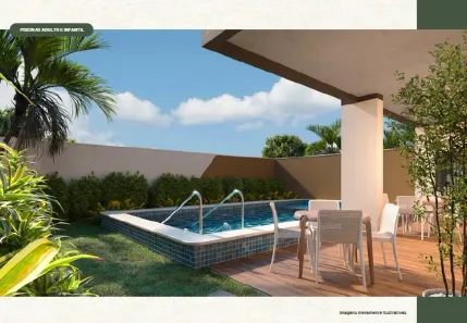 Apartamento com 2 Quartos à venda, 42m² no Piedade, Jaboatão dos Guararapes