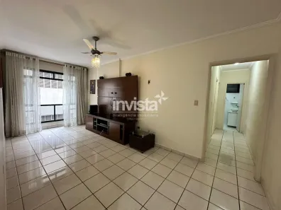 Apartamento com 2 Quartos para alugar, 90m² no Campo Grande, Santos