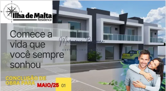 Casa de Condomínio com 3 Quartos à venda, 116m² no Ipitanga, Lauro de Freitas
