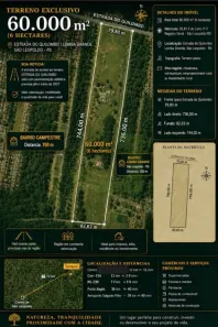 Lote/Terreno à venda, 60000m² no Feitoria, São Leopoldo