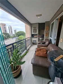 Apartamento com 3 Quartos para alugar, 120m² no Jardim Anália Franco, São Paulo