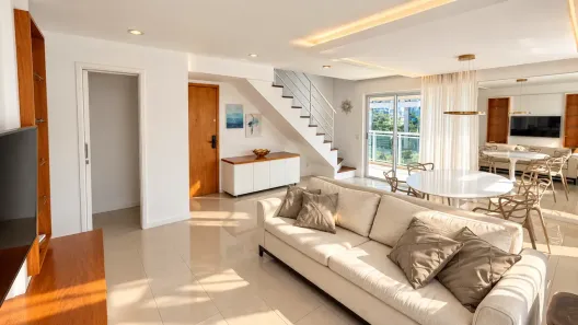 Apartamento com 3 Quartos para alugar, 120m² no Barra da Tijuca, Rio de Janeiro