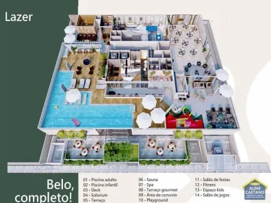 Apartamento com 2 Quartos à venda, 74m² no Canto do Forte, Praia Grande