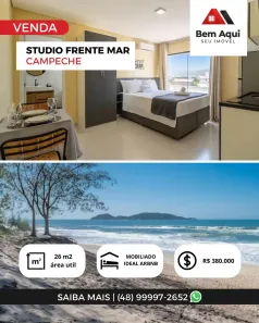 Apartamento com 1 Quarto à venda, 26m² no Campeche, Florianópolis
