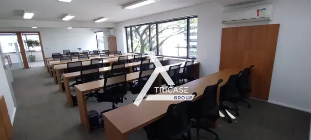Sala Comercial para alugar, 245m² no Cidade Monções, São Paulo