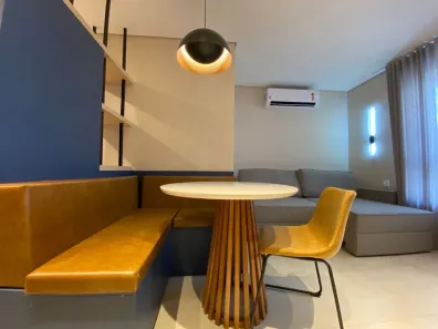 Apartamento com 1 Quarto para alugar, 48m² no Lourdes, Belo Horizonte