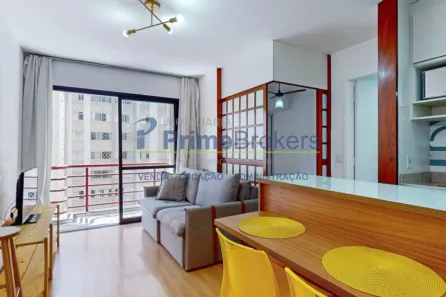 Apartamento com 1 Quarto à venda, 34m² no Moema, São Paulo