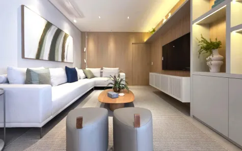 Apartamento com 3 Quartos para alugar, 125m² no Nova Campinas, Campinas