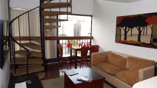 Flat com 1 Quarto para alugar, 50m² no Bela Vista, São Paulo