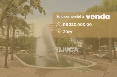 Sala Comercial à venda, 30m² no Tijuca, Rio de Janeiro