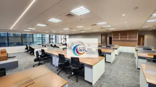 Sala Comercial para alugar, 461m² no Cidade Monções, São Paulo