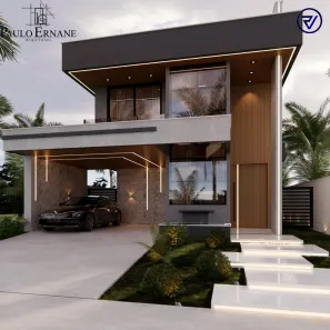 Casa de Condomínio com 4 Quartos à venda, 240m² no Justiniano Serpa, Aquiraz