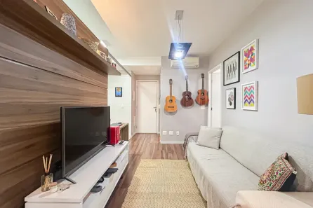 Apartamento com 1 Quarto à venda, 48m² no Cidade Monções, São Paulo
