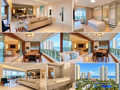 Apartamento com 4 Quartos para alugar, 165m² no Pituaçu, Salvador