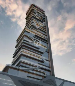 com 1 Quarto à venda, 116m² no Graciosa - Orla 14, Palmas