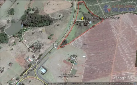 Lote/Terreno à venda, 164000m² no Zona Rural, Onda Verde