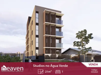 Apartamento com 1 Quarto à venda, 17m² no Rebouças, Curitiba