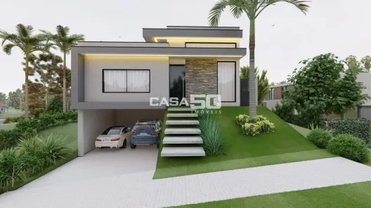 Casa de Condomínio com 3 Quartos à venda, 218m² no Jardim Ypê, Paulínia