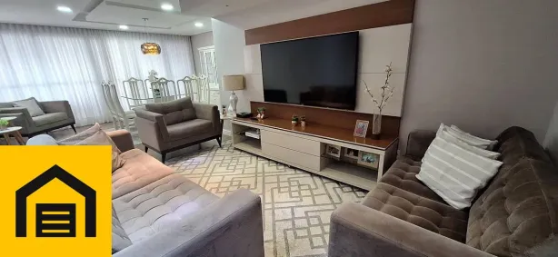 Apartamento com 3 Quartos à venda, 123m² no Vila Bocaina, Mauá