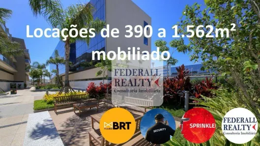 Sala Comercial para alugar, 1562m² no Barra da Tijuca, Rio de Janeiro