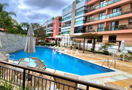 Apartamento com 1 Quarto para alugar, 148m² no Itaipava, Petrópolis