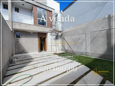 Casa com 3 Quartos à venda, 99m² no Balneário de Carapebus, Serra