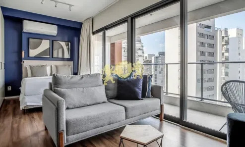 Flat com 1 Quarto à venda, 38m² no Itaim Bibi, São Paulo