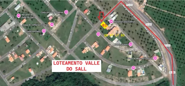 Lote/Terreno à venda, 252m² no , Salinópolis