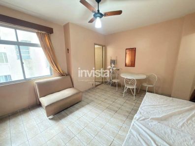 Apartamento com 1 Quarto à venda, 30m² no Gonzaga, Santos