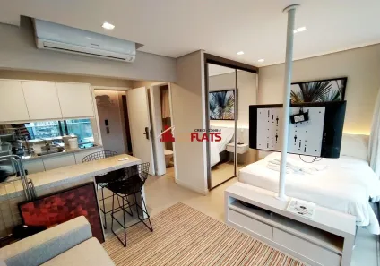 Flat com 1 Quarto à venda, 46m² no Pinheiros, São Paulo
