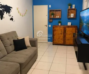 Apartamento com 2 Quartos à venda, 52m² no Parque Campo Bonito, Indaiatuba