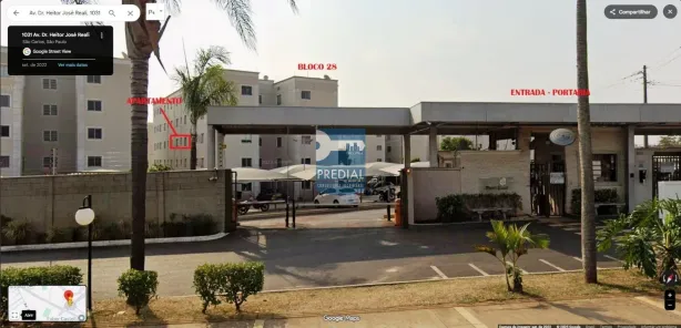 Apartamento com 2 Quartos à venda, 44m² no Distrito Industrial Miguel Abdelnur, São Carlos