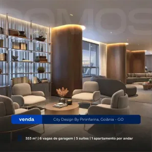 Apartamento com 5 Quartos à venda, 553m² no Setor Marista, Goiânia