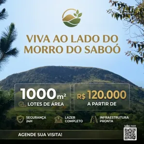 Lote/Terreno à venda, 1000m² no Saboó, São Roque