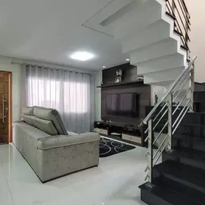 Sobrado com 3 Quartos à venda, 153m² no Vila Assunção, Santo André
