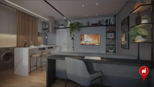 Apartamento com 1 Quarto à venda, 34m² no Boa Viagem, Belo Horizonte