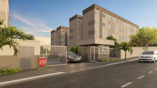 Apartamento com 2 Quartos à venda, 38m² no Marechal Rondon (Jurema), Caucaia