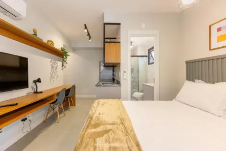 Apartamento com 1 Quarto à venda, 25m² no Brooklin Paulista, São Paulo