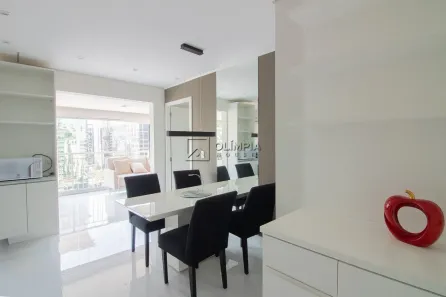 Apartamento com 1 Quarto para alugar, 62m² no Vila Nova Conceição, São Paulo