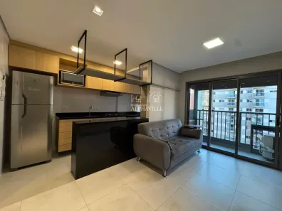 Apartamento com 1 Quarto para alugar, 50m² no Alphaville Centro Industrial e Empresarial/Alphaville., Barueri