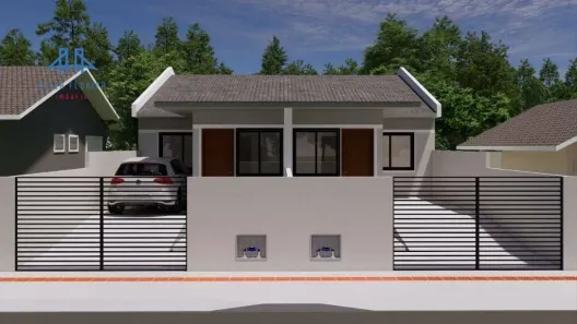 Casa de Condomínio com 1 Quarto à venda, 54m² no Aririú, Palhoça