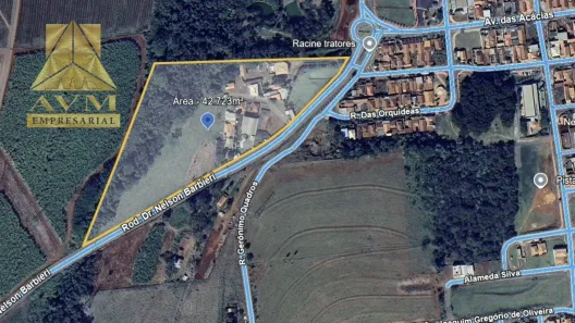 Lote/Terreno à venda, 42723m² no Chácara Estância Cosmorama, Gavião Peixoto