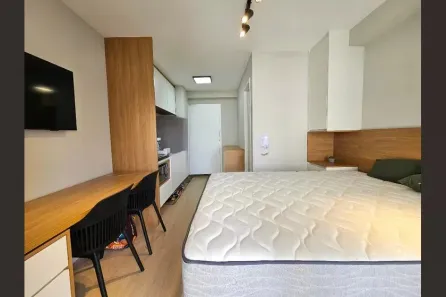 Kitnet com 1 Quarto à venda, 23m² no Cidade Monções, São Paulo