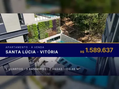 Apartamento com 3 Quartos à venda, 103m² no Santa Lúcia, Vitória