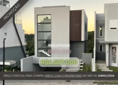 Casa de Condomínio com 3 Quartos à venda, 291m² no Pilarzinho, Curitiba