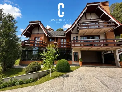 Casa de Condomínio com 4 Quartos à venda, 430m² no Condomínio Jardim Véu da Noiva, Campos do Jordão